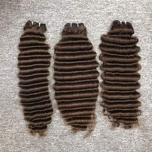 ผมต่อผ้ามนุษย์สไตล์คลื่นลึกทรงหลวม100% เวียดนาม - Product Image 3