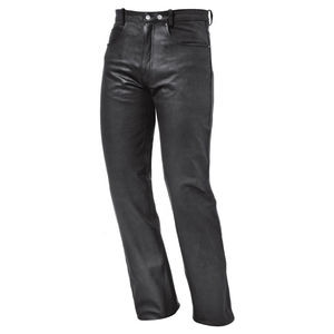 กางเกงหนังแท้ทรงฮิปฮอปสำหรับผู้ชาย เอวกลาง คุณภาพสูง ผลิตตามแบบ OEM/ODM ปิดกระดุม ระบายอากาศ กันลม สไตล์ลำลอง - Product Image 4