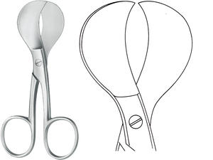 Tijera de cordón umbilical Forgesy de acero inoxidable estándar alemán, grapadora Manual para la piel y tijeras quirúrgicas, Clip de Metal - Product Image 6