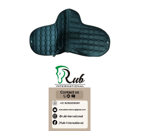 Tapis de selle western équestre en coton et laine, écologique, respirant, antidérapant, logo personnalisable, OEM disponible - Product Image 2