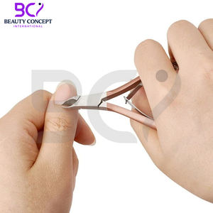 Nouvel arrivage Rose Gold – Pince à cuticules en acier inoxydable de qualité supérieure, fabriquée par le meilleur fournisseur, pour une qualité premium sur mesure - Product Image 3