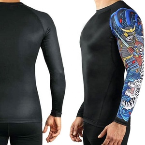 T-shirt de compression OEM par sublimation pour le Jiu-Jitsu Brésilien et le MMA – Vêtement d'entraînement - Product Image 6