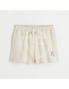 Short de Compression taille moyenne de haute qualité Pakistan fermeture à la taille élastique coton respirant mode tricoté tissage motif solide - Product Image 4