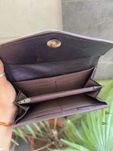 Luxe peau de vache fourrure cuir pochette usiné à la main sculpture bracelet portefeuille 2025 nouveau concepteur en gros mode embrayages femmes - Product Image 6