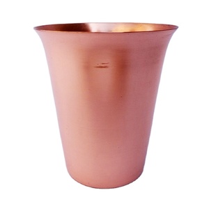 Artesanía india con precios bajos taza de cobre polaco con agua potable con acabado de alta calidad - Product Image 1