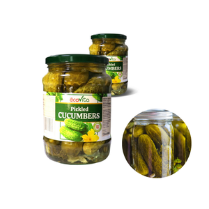 Qualité supérieure ISO HACCP haute norme OEM origine Vietnam goût aigre concombre mariné avec emballage personnalisé - Product Image 1