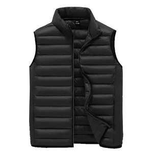 Custom Printed Men High Quality Custom Colors Half Sleeves Puffer <b>Quilted</b> <b>Waistcoat</b> Bubble Jacket Vests - Product Image 5