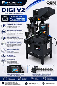 Full Automatic <b>Cigarette</b> Tube Filling <b>Machine</b> <b>Cigarettes</b> 8000 PCS/H Electric Touchscreen Smart Servo Motor FillingPro DIGI V2 - Product Image 6