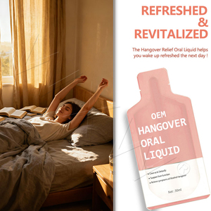 Bebida para la Resaca con Logotipo Personalizado, Suplemento Anti-Resaca con Cardo Mariano para un Soporte y Recuperación Efectivos del Hígado - Product Image 4