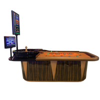 275*150*80cm Elektronischer Roulette-Tisch Amerikanisch-Europäischer Maßgefertigter Casino-Tisch Spiel