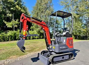 จัดส่งฟรี MX15R CFG รถขุดขนาดเล็ก15HP การควบคุมนักบิน36 "ใบมีดด้านหน้า16" ถังขุด EPA CE อนุมัติกรองไฮดรอลิก PLC - Product Image 6