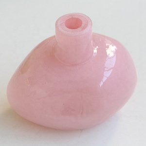 Vases en verre soufflé à la bouche Bixuan, couleur bonbon, avec dessus en galets, <span class=keywords><strong>vase</strong></span> <span class=keywords><strong>de</strong></span> <span class=keywords><strong>table</strong></span>, porte-fleurs, décoration moderne et ludique pour la maison, <span class=keywords><strong>centre</strong></span> <span class=keywords><strong>de</strong></span> <span class=keywords><strong>table</strong></span> pour <span class=keywords><strong>mariage</strong></span> - Product Image 6
