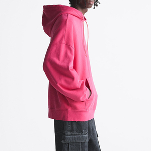 Sudaderas con Capucha Extra Grandes de Alta Calidad para Hombre, Unisex, 100% Algodón, Logotipo Personalizado, Diseño en Blanco, Gruesas, con Bolsillo, Transpirables - Product Image 6
