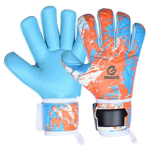 Guantes de Portero Juveniles de Cuero, Proveedor Directo de Fábrica OEM al por Mayor, Logotipo y Diseño Personalizados, Impresión Digital, Cierre de Velcro - Product Image 1
