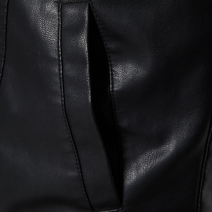 Chaqueta de cuero para hombre, diseño de moda, recién llegado, chaquetas de cuero Pu para hombre, chaqueta de cuero de calidad superior - Product Image 4