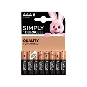 ดูราเซลล์ ซิมพลี อัลคาลีน่า เอ็ม/สติล บล.8พีซ.เอ็มเอ็น2400 - Product Image 1