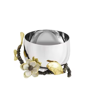 Tuercas de metal Dátiles de chocolate Dulces Tazón para servir Fiestas y todas las ocasiones Decoración de mesa Tazones para servir alimentos al mejor precio bajo - Product Image 6