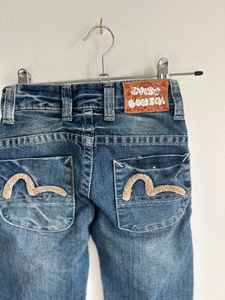 Vintage Rocky Mountain Womens Rockies Bareback Western Jeans Taille 29/9 Taille Haute Bleu Denim Rodeo Cowgirl Cowboy Ranch - Product Image 5