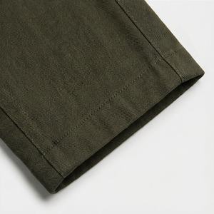 กางเกงลำลองผู้ชายคุณภาพพรีเมียม ผ้าฝ้าย ทรงตรง เอวกลาง ผ้าทวิล ชิโน่ รุ่นใหม่ล่าสุด ปี 2022 สีสั่งทำได้ - Product Image 6