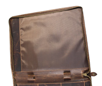 Portefeuille A4 en cuir multifonction personnalisé Dossier de présentation Padfolio en cuir de haute qualité Portefeuille A4