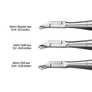 คีมตัดและตัดเล็บแบบมืออาชีพทำจากสแตนเลสอุปกรณ์ดูแลเล็บแบบมืออาชีพ - Product Image 2
