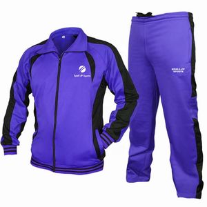 Fabricants et fournisseurs en gros de survêtements personnalisés avec fermeture éclair, survêtements personnalisés pour hommes, vêtements de sport pour la salle de sport, survêtement pour hommes - Product Image 5