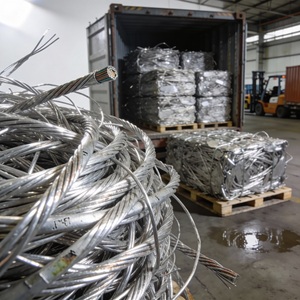 Chatarra de Alambre de Aluminio 6063 Brillante y Limpia, Piezas de Alambre de Grado de Fábrica en Pacas Comprimidas para Operaciones de Fundición - Product Image 2