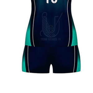 ออกแบบชุดยูนิฟอร์มวอลเลย์บอลหญิงขายส่งของคุณเอง พิมพ์โลโก้ทีมตามสั่ง - Product Image 5