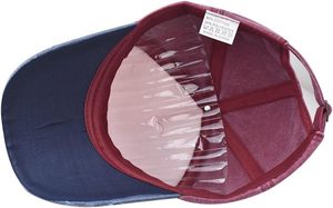 Short Brim Baseball <b>Cap</b>, Adjustable <b>Plain</b> Short Brim Workout Hat Fishing Hat Athletics Trucker Hat Mesh - Product Image 6