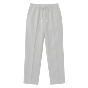 Men's Korean Style <b>Drawstring</b> Semi-Formal Pants Loose Fit Breathable Smart Casual Office Wear <b>Trousers</b> - Product Image 2