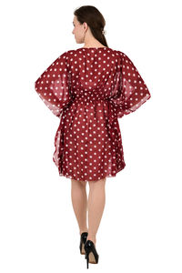 Prêt Navire Femmes Robe Courte Caftan Nouveau Confortable Formelle Bureau Travail Casual Été Plage Vacances Fête Porter Conception Imprimée - Product Image 5