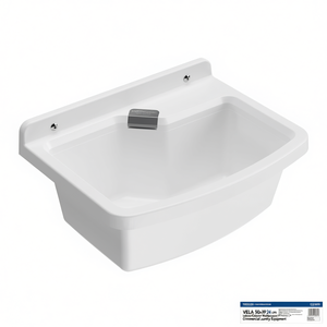 VELA 50x39x24 cm Attrezzatura Commerciale per Lavanderia da Interno/Esterno, Vasca Multiuso a Parete - Product Image 3