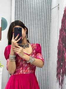 2024 verano cuello en V pesado Patchwork estampado Floral vestido Casual para mujeres lavable tejido Festival vestido largo trabajo y uso Casual - Product Image 6