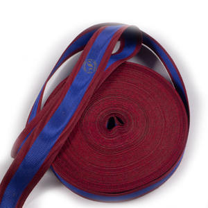 Ruban de médaille en satin recyclé, rubans de récompense pour uniformes de cérémonie - Taille et couleurs personnalisables - Product Image 5