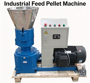 Machine à fabriquer des granulés d'aliments pour animaux, volailles, bétail, poulet, poisson, moteur haute capacité 100-3000 kg/h, certifiée CE - Product Image 2