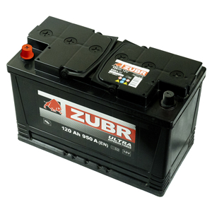 แบตเตอรี่ตะกั่วกรด zubr มืออาชีพ120Ah 12V D2 R +/L + D2กล่องชนิดแบตเตอรี่ตะกั่วกรดรถยนต์ผลิตในเบลารุส - Product Image 4
