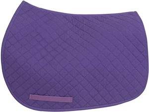 Tapis de selle en coton Western Racing personnalisables Vente en gros Doublure antibactérienne Coussinets en laine pour le dressage anglais et les styles de saut - Product Image 2