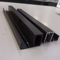 Profilé en aluminium pour porte de placard de cuisine en verre, fabrication à bas prix au Vietnam