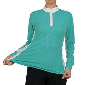 เสื้อขี่ม้าแขนยาวของผู้หญิงเสื้อรัดรูปสำหรับขี่ม้า - Product Image 4