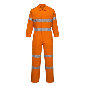 Alta calidad 100% poliéster Hi Vis seguridad overol transpirable impermeable nuevo diseño uniforme - Product Image 1