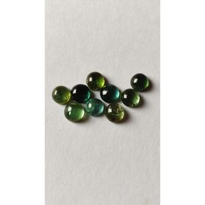 Venta al por mayor de piedras preciosas verdes de piedra lunar natural de corte redondo de alta calidad para la fabricación de joyas producto a granel - Product Image 1