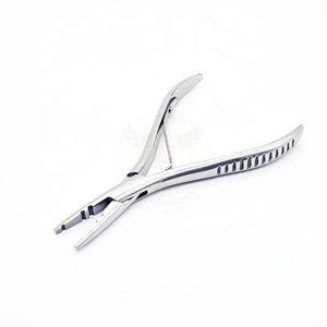 Herramienta profesional de pinzas para extensiones de cabello con microanillos, para aplicación y extracción de cuentas, para venta en línea. - Product Image 1