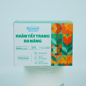 Kawaii 400 Feuille Serviette Jetable Visage 10x10cm Démaquillant Lingettes Rouleau De Vietnam Usine - Product Image 4