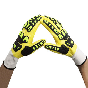 Gants de sécurité en nitrile anti-coupure pour hommes d'usine Smooth Oilfield HPPE Mechanical Anti-Impact TPR Cut-Resistant - Product Image 6