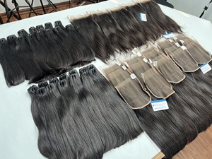 วิกผมแบบมัดผมจากเวียดนามแบบดิบผมปิดแบบ HD - Product Image 2