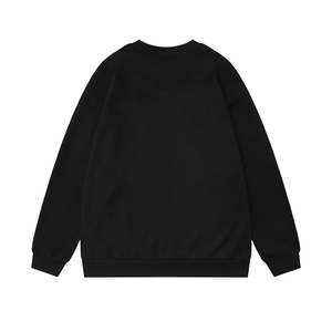 Sweat-shirt pour homme à broderie de lettres pour le printemps et l'automne Sweat-shirt décontracté à manches longues et col rond French Terry Sweat-shirt pour homme - Product Image 2