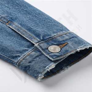 Chaqueta Vaquera de Diseño Nuevo y Moderno, Chaqueta Vaquera Ajustada de Manga Larga para Hombre, Ropa de Abrigo de Primavera para la Calle - Product Image 6