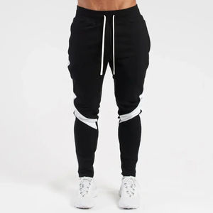 Pantalones de chándal rectos sólidos con logotipo de diseño personalizado para hombre de alta calidad Pantalones deportivos de fitness de la mejor calidad en diferentes colores - Product Image 2