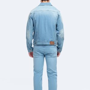 Nouveau élégant 2025 OEM hommes taille personnalisée Denim veste Style décontracté personnalité mode porter Denim Jean veste - Product Image 2