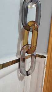 Cadena enlazada hecha a mano personalizada, decoración de pared para el hogar, artículo de resina, decoración de habitación, artículos más adorables, cadena acrílica con toda la venta - Product Image 3